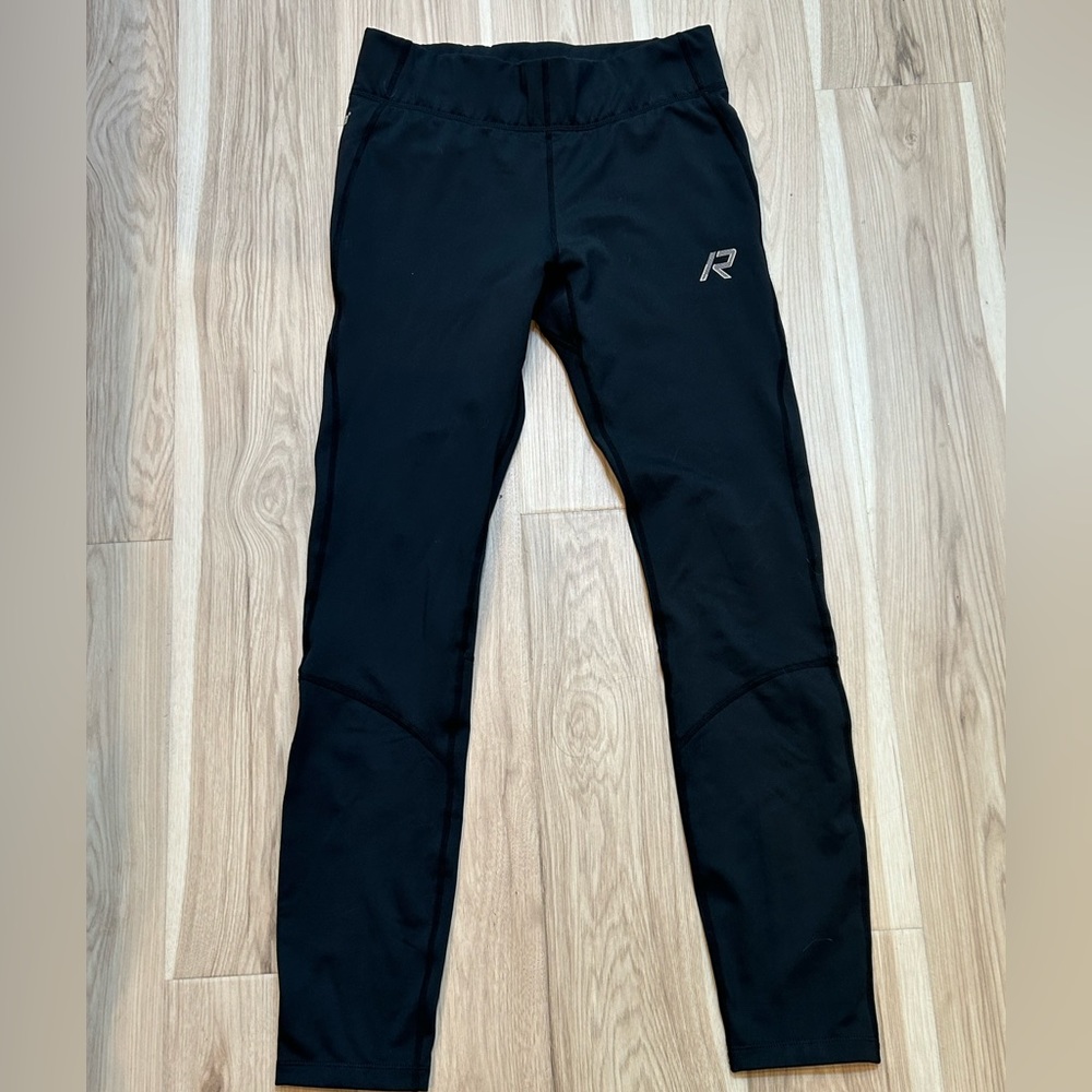 Rukka Black Women’s Tights Size Small Zip Up Ankles Fleece Lined